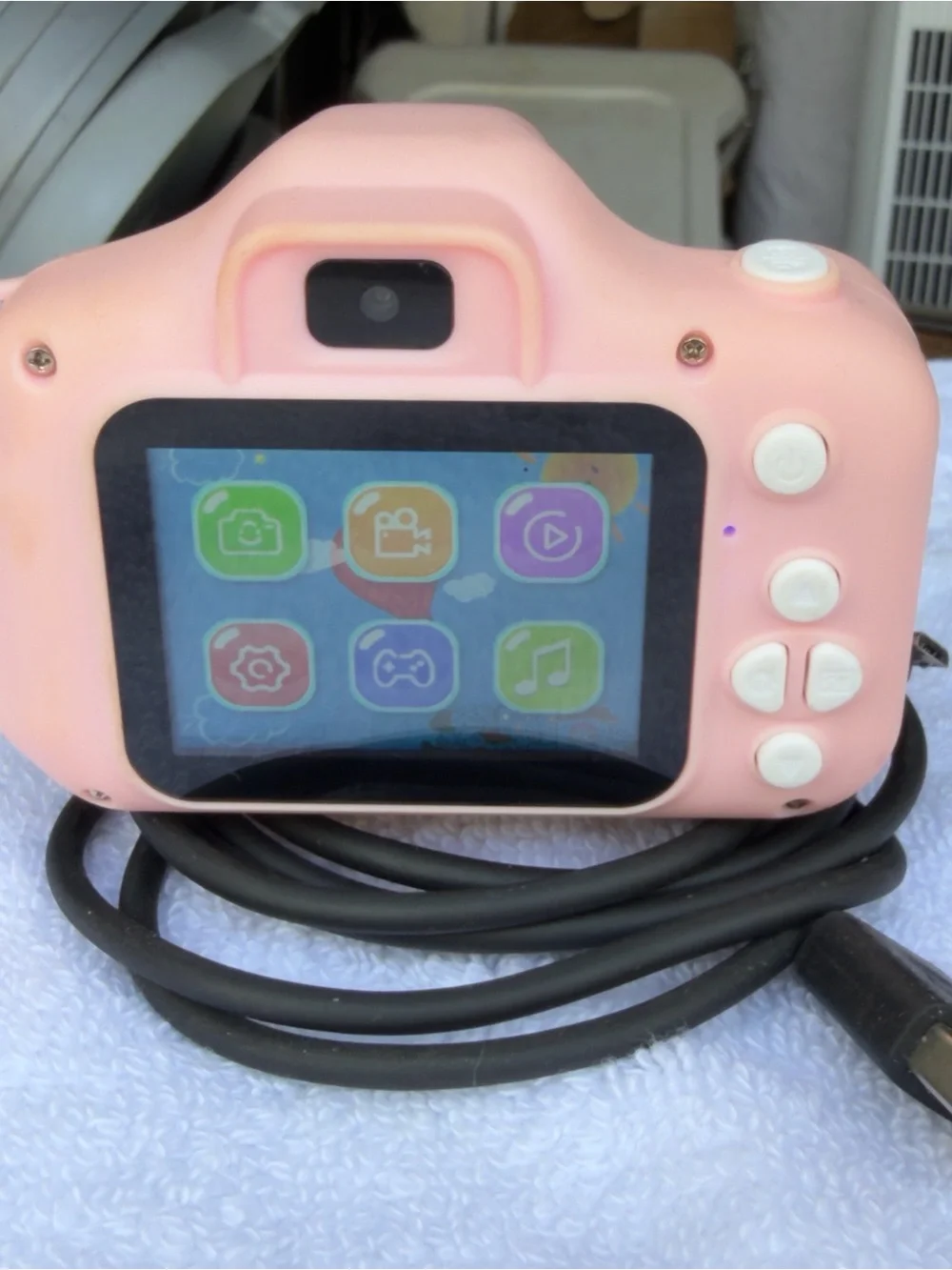 Pink Mini Digital Camera with 32GB Card